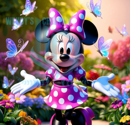 2 Minnie Mouse Digital Design