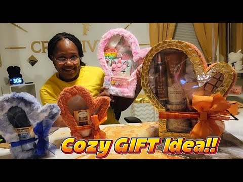 DIY Mitten Gift Box - Precut Traceable cardboard Templates