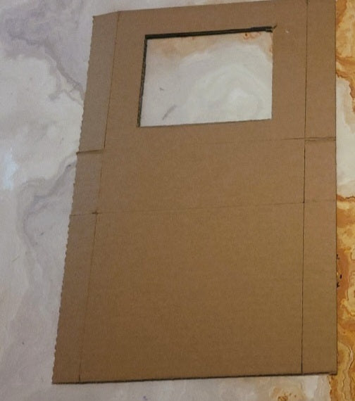 DIY Briefcase Gift Box – Precut Traceable Cardboard Templates