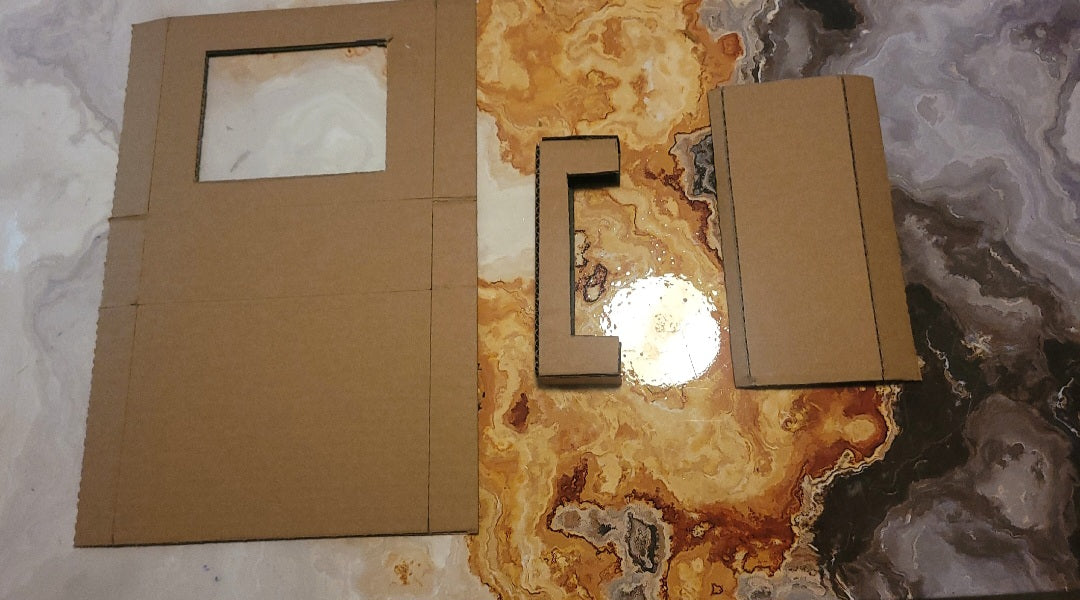 DIY Briefcase Gift Box – Precut Traceable Cardboard Templates