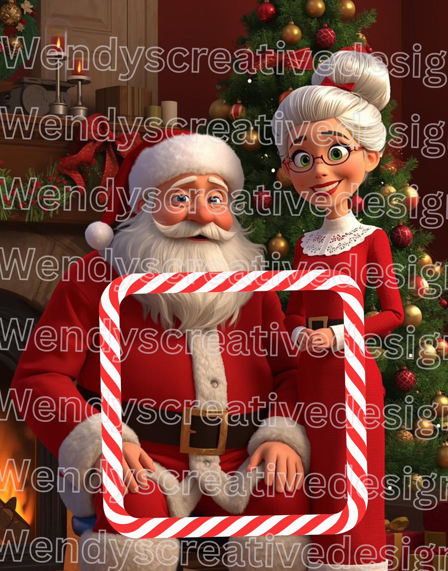 Jumbo Christmas Treat Cards – Digital Download