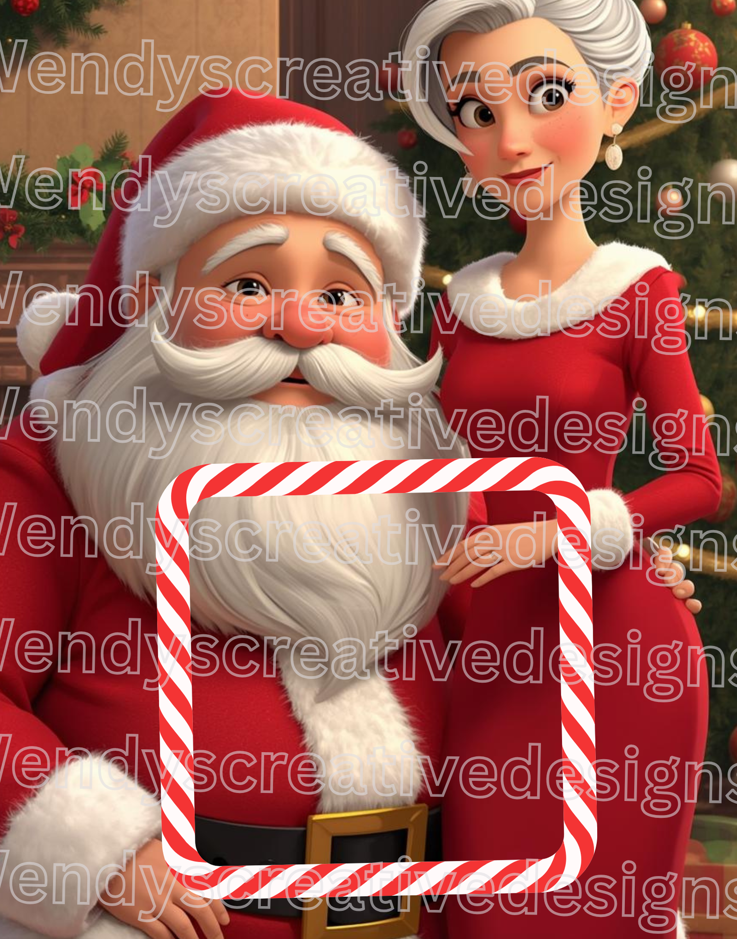 Jumbo Christmas Treat Cards – Digital Download