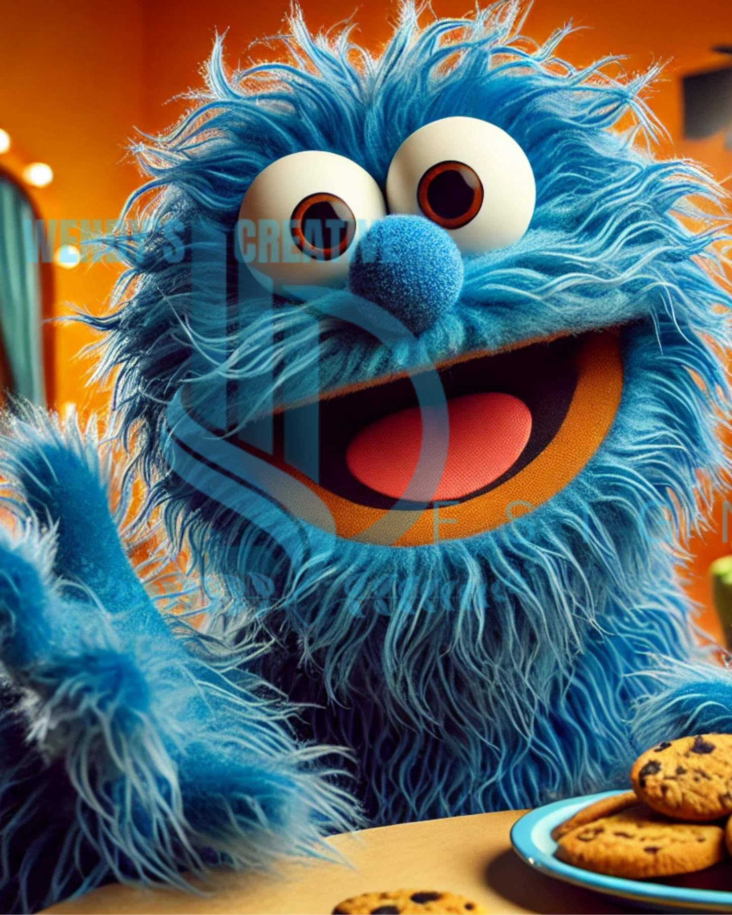 Cookie Monster and friends - digital download only