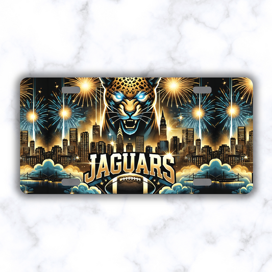 NFL Team License Plates – Custom & Vibrant
