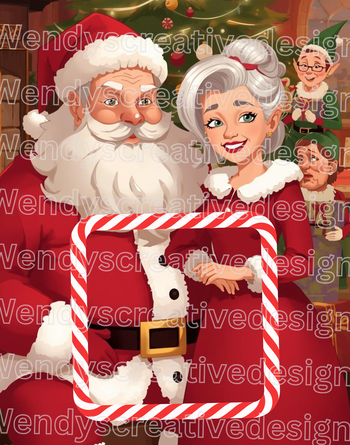 Jumbo Christmas Treat Cards – Digital Download